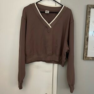 Cropped PINK sweatshirt